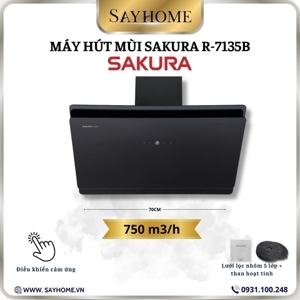 Máy hút mùi Sakura R-7135B