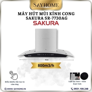 Máy hút mùi Sakura SR-7730AG