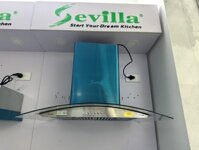 Máy hút mùi Sevilla SV-328T - BH 3 năm, đổi mới trong 30 ngày, hàng chính hãng