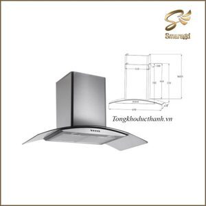 Máy hút mùi Smaragd Hamburg