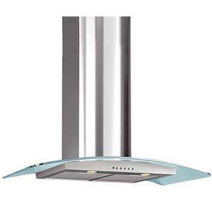 Máy hút mùi Tecno MIRAGE CRISTALLO MR 90 - Công suất hút: 945 m3/h