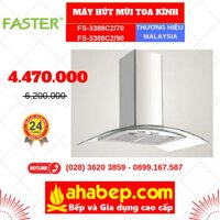 MÁY HÚT MÙI TOA KÍNH GẮN TƯỜNG FS 3388C2-70/ FS 3388C2-90