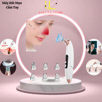 Máy hút mụn cầm tay mini, Máy hút mụn đầu đen ,Spa cao cấp tại nhà, mẫu mới 2021
