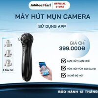 Máy Hút Mụn Đầu Đen Tích Hợp Camera Jubilee Mart, Hút Mụn Cầm Tay 3 Đầu Soi Da Làm Sạch Cám Bã Nhờn