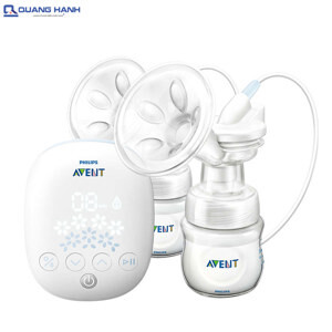 Máy hút sữa Avent điện đôi SCF303-01