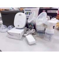 Máy hút sữa Avent Hoa Tuyết Điện đôi có thể sạc Pin Bảo Hành 12 Tháng 1 đổi 1