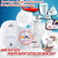 Máy hút sữa Avent Philips SCF301/01 New 2017