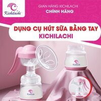 Máy Hút Sữa Bằng Tay / Máy Hút Sữa Cầm Tay Kèm Bình Sữa Kichi 180ML - Tặng Kèm 6 Túi Trữ Sữa