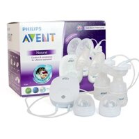 Máy hút sữa điện đôi Avent hoa tuyết SCF303/01