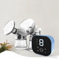 Máy hút sữa điện đôi Electric Breast Pump có massage, 9 cấp độ hút chuyên sâu - Dom Dom Kids