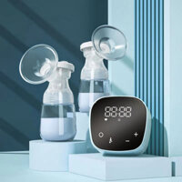 Máy hút sữa điện đôi Electric Breast Pump 5 chức năng - hút sữa, massage êm ái không ồn, an toàn cho mẹ - MiChi Store