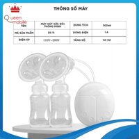 Máy Hút Sữa Điện Đôi Electric Breast Pump RH228 Hút Êm Không Đau Rát [Queen Mobile]