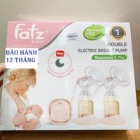 Máy hút sữa điện đôi Fatz baby resonance 3 plus có chế độ massage, 9 cấp độ hút sữa, pin trâu