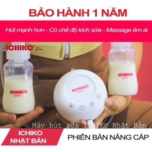 Máy hút sữa điện đôi Ichiko nhật bản M03