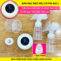 Máy hút sữa điện đôi ICHIKO sạc điện M06 ( Phiên bản mới )