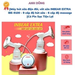 Máy hút sữa điện đôi Inbear Extra