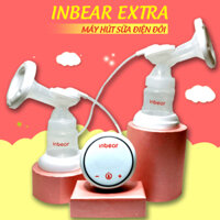 Máy hút sữa điện đôi Inbear Extra IBE-9100, máy hút sữa thông minh nhỏ gọn lực hút mạnh không gây đau rát - BH 12 THÁNG