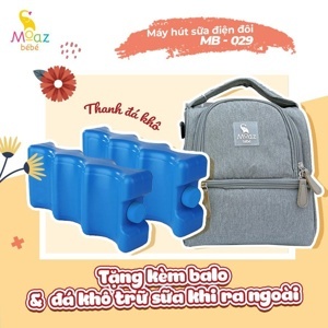 Máy hút sữa điện đôi Moaz BeBe MB-029
