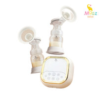 Máy Hút Sữa Điện Đôi Moaz BéBé MB – 090 - Lực hút: 40 – 320 mmHg - Dung lượng pin: 3600mAh