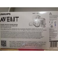 MÁY HÚT SỮA ĐIỆN ĐÔI PHILIPS AVENT-SCF334/25 98%