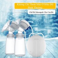 Máy Hút Sữa Điện Đôi Real Bubee RBX-8023S-2 [Lực Hút Lớn, Tự Động Massage]