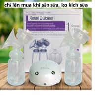 Máy hút sữa điện đôi Real Bubee