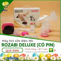 Máy hút sữa điện đôi Rozabi Deluxe