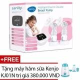 Máy Hút Sữa Điện Đôi Sanity AP5316 + Tặng Máy Hâm Sữa Kenjo KJ01N