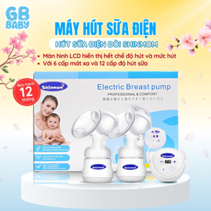 Máy hút sữa điện đôi Shinmom