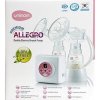 MÁY HÚT SỮA ĐIỆN ĐÔI UNIMUM ALLEGRO PREMIUM UM872002 - 1 ĐỔI 1 TRONG VÒNG 7 NGÀY NẾU LỖI DO NHÀ SẢN XUẤT