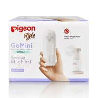 Máy hút sữa điện đơn Pigeon Gomini của Nhật Bản hộp 1 bộ sản phẩm