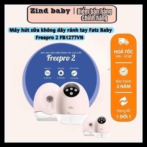 Máy hút sữa điện không dây Fatzbaby Freepro 2 FB1277VN