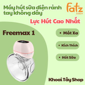 Máy hút sữa điện rảnh tay không dây Fatzbaby Freemax 1 FB1201CW