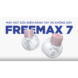 Máy hút sữa điện rảnh tay và không dây Fatzbaby Freemax 7 FB1222TP