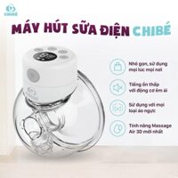 Máy hút sữa điện rảnh tay Chibé CB019, máy hút sữa thông minh 2 chế độ hút và massage thích hợp mọi áo ngực - BH 12 ngực