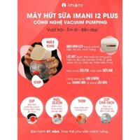 Máy hút sữa không dây IMANI I2 Plus Hàn Quốc chính hãng - Bảo hành 1 năm.