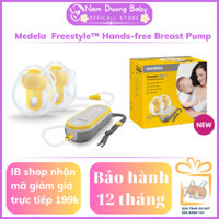 Máy hút sữa Medela Freestyle™ Hands-free Breast Pump với bộ cup hút sữa rảnh tay thế hệ mới 2023 chính hãng