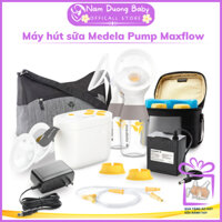 Máy Hút Sữa Medela Pump MaxFlow Bản Full Mới Nguyên Tem máy hút sữa điện đôi Medela chính hãng
