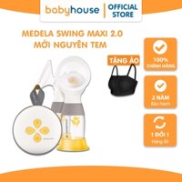 Máy hút sữa Medela Swing Maxi 2.0 Pin sạc Nguyên tem Chính hãng BH 2 năm bản Có dây và Rảnh tay