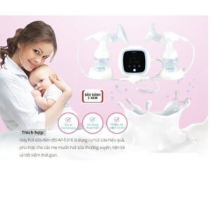 Máy hút sữa điện đôi Sanity AP5316