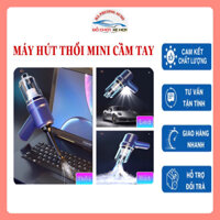 Máy Hút Thổi Bụi Mini Cầm Tay Không Dây, Sạc Pin Công Suất 120W, Lực Hút Cao 8000PA - Hút Mọi Loại Bụi Bẩn Đa Năng