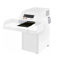 Máy hủy giấy, ghim bấm, thẻ tín dụng EBA 6340C kiểu hủy vụn, dung tích 300 lít, công suất 85-100 tờ