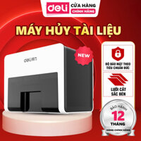 Máy Hủy Tài Liệu A5 Chính Hãng Deli, Máy Hủy Tài Liệu Bảo Mật Theo Tiêu Chuẩn Đức Bảo Mật Cho Văn Phòng