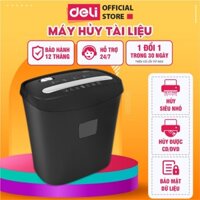 Máy Hủy Tài Liệu DELI Máy Hủy Giấy Tờ Card CD Cho Doanh Nghiệp, Văn Phòng, Bảo Mật Thông Tin Dữ Liệu