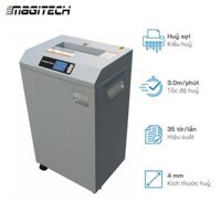 Máy hủy tài liệu Magitech XM-200S, Hủy sợi 35 Tờ/Lần - Khổ Giấy A4, A3, hủy công nghiệp liên tục trong 1h