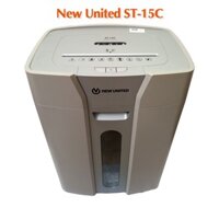 Máy hủy tài liệu New United ST-15C công nghệ Đức kiểu hủy vụn mảnh hủy 3.9*38mm