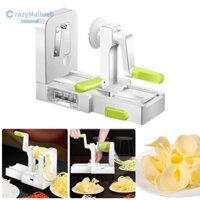 Máy hủy tài liệu quay tay có thể gập lại cho khoai tây dưa chuột Zucchini A [CrazyMallueb.vn]