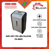 MÁY HỦY TÀI LIỆU SILICON PS-880C / Bảo hành 12 tháng / Chinh Nhan Technology