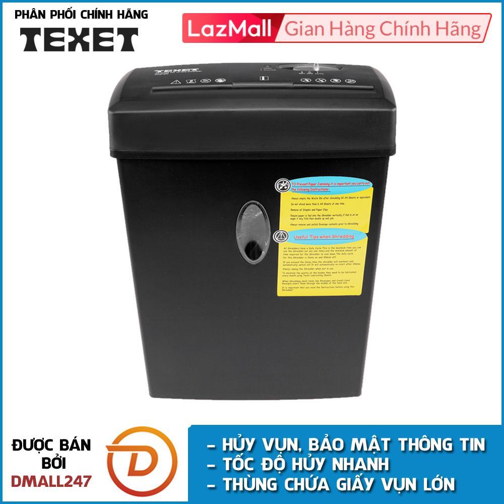 Máy hủy tài liệu Texet CC612N