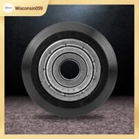Máy In 3D Nhựa POM Ròng Rọc Thụ Động Bánh Xe Tròn Có Vòng Bi 10 Chiếc 【Wisconsin059】